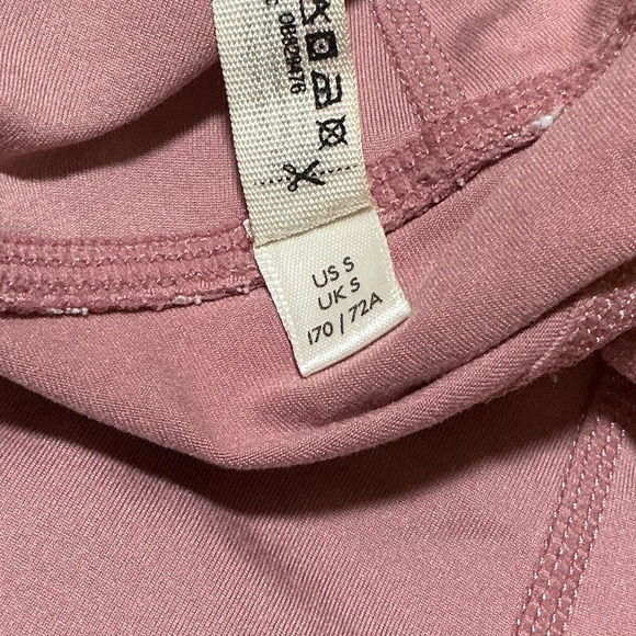 Free People Movement Leggings Pink/Rose Color Size SP - Picture 6 of 8